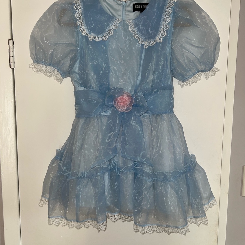 Dolls Kill Blue Lace Dress